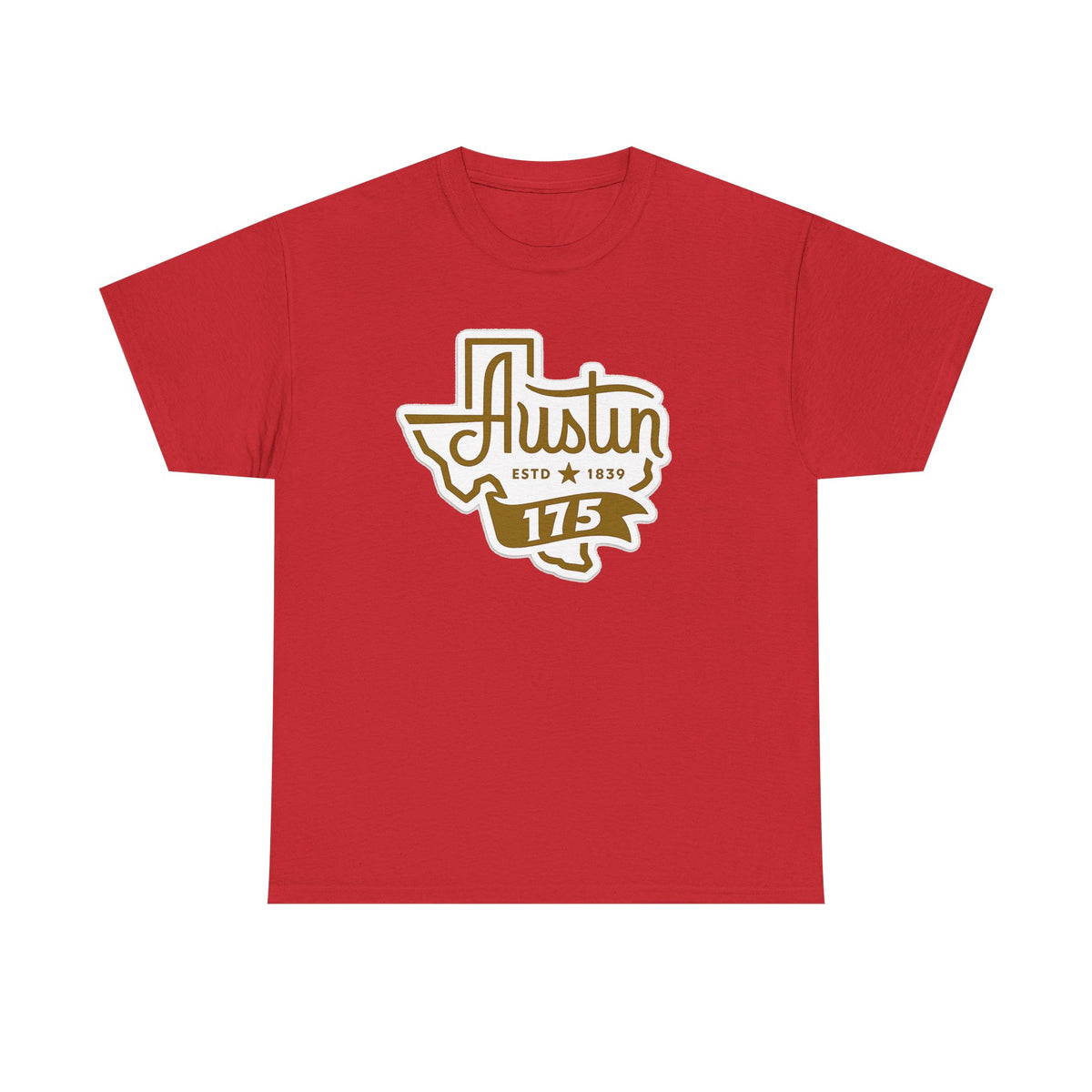 Austin Texas 175th Anniversary Cotton T‑Shirt