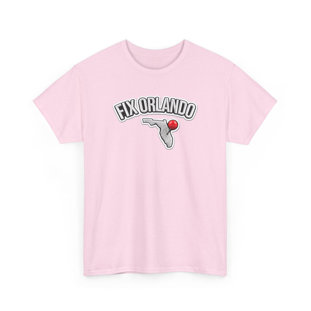 Fix Orlando T-Shirt — Florida Map with Bowling Pin Local Pride Tee