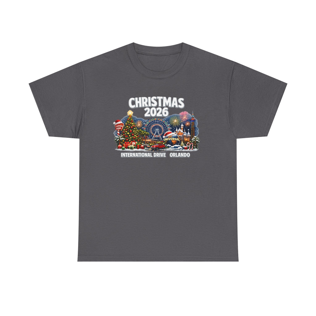 Christmas 2026 Orlando T-Shirt — International Drive Holiday Souvenir