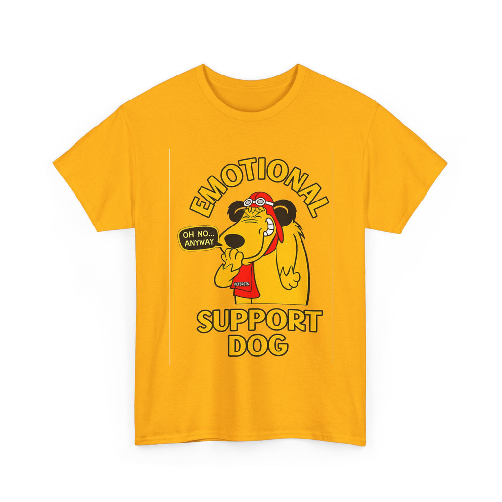 Emotional Support Dog T-Shirt — Cute Cartoon Comfort Pup Tee