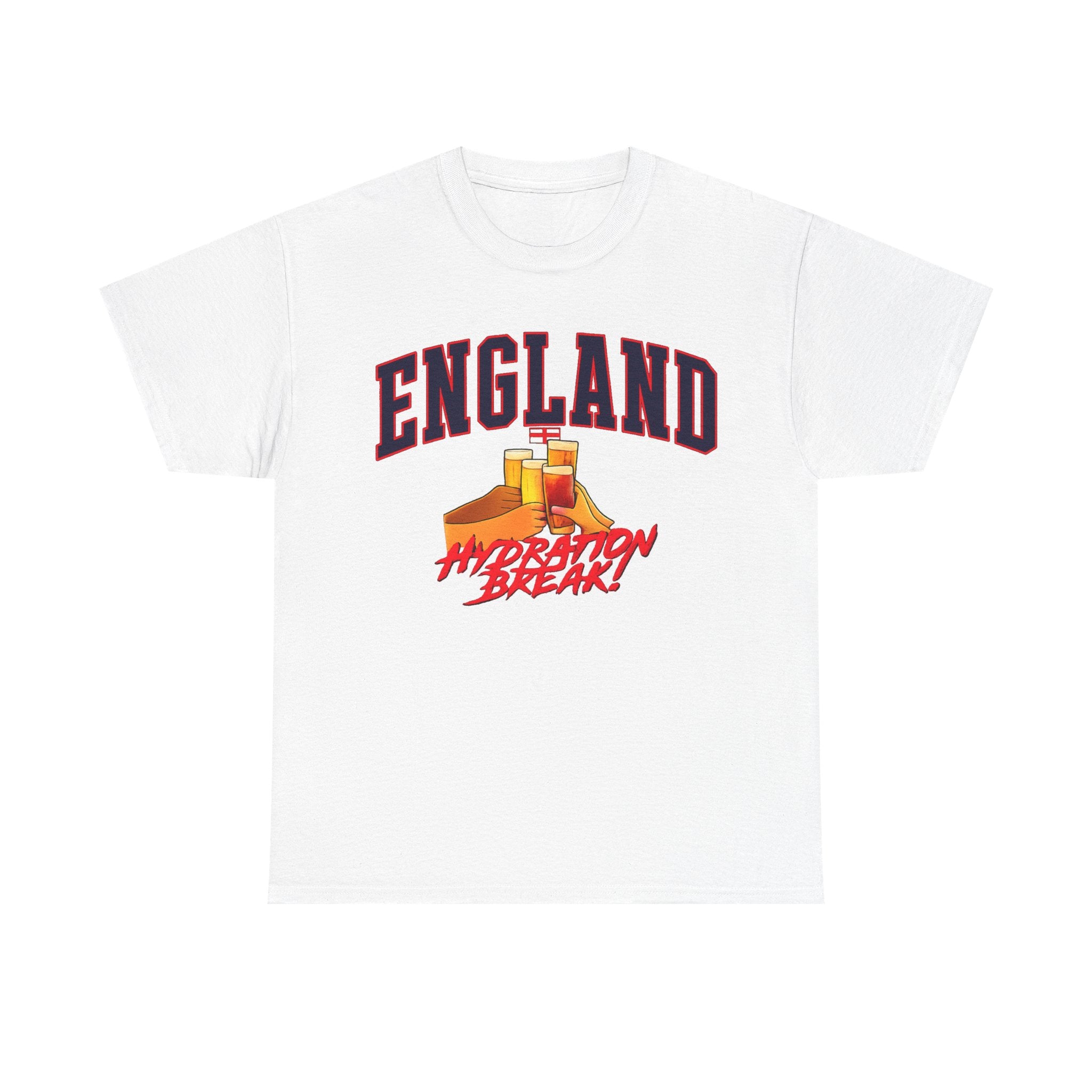England Hydration Break T‑Shirt — "I'm Having an Hydration Break" Sports Tee