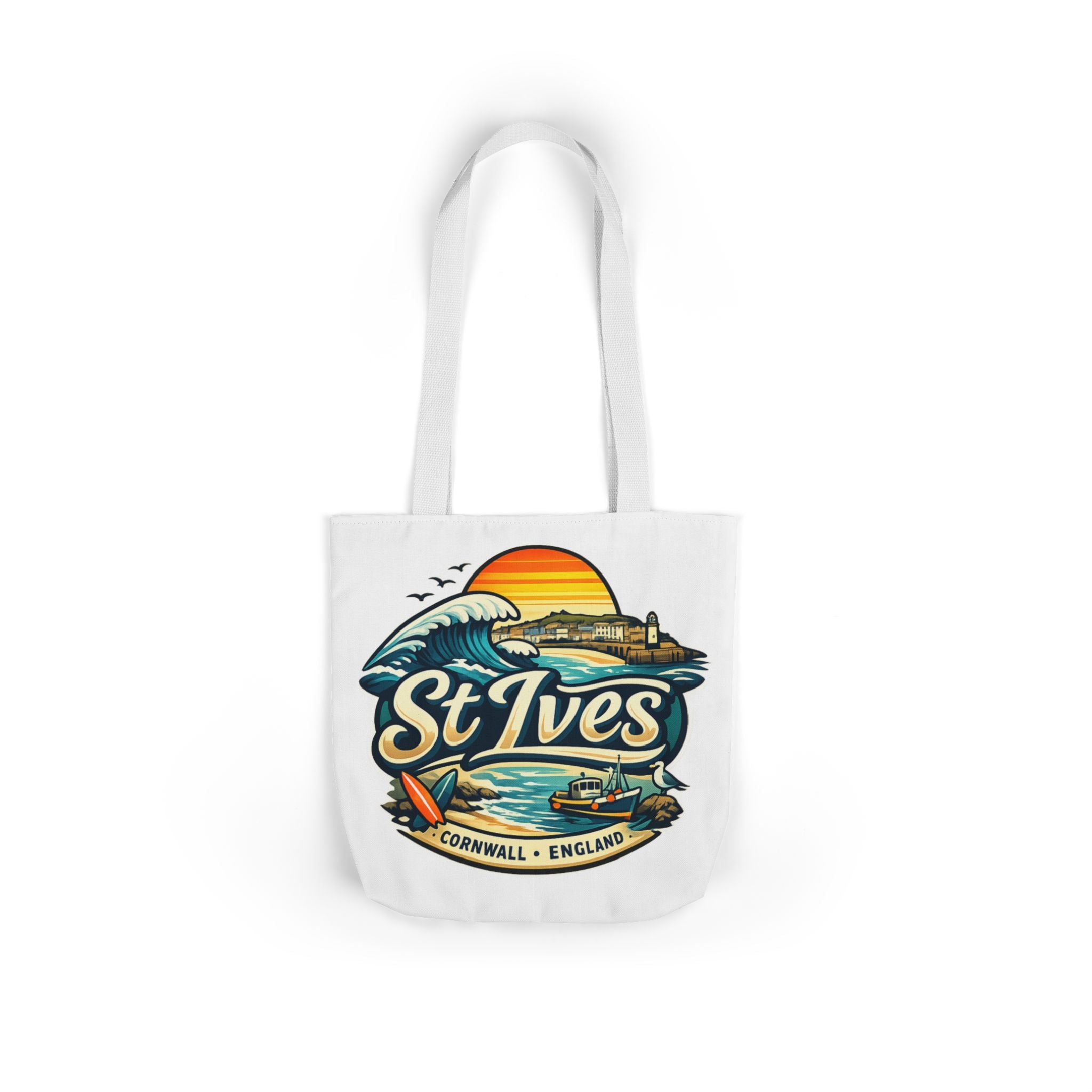 St Ives Cornwall Sunset Tote Bag