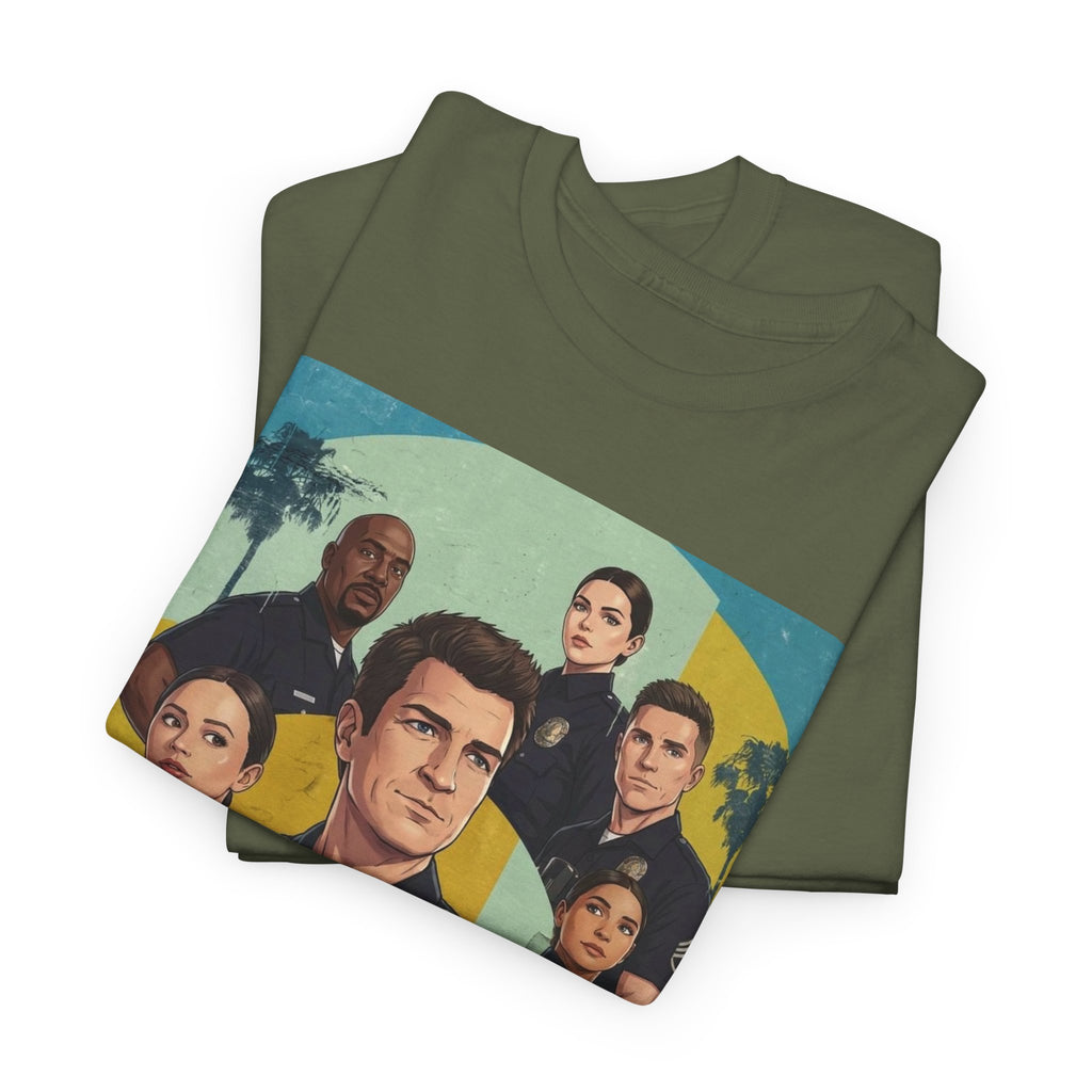 The Rookie TV Cast Graphic Tee — Vintage Poster Style Shirt