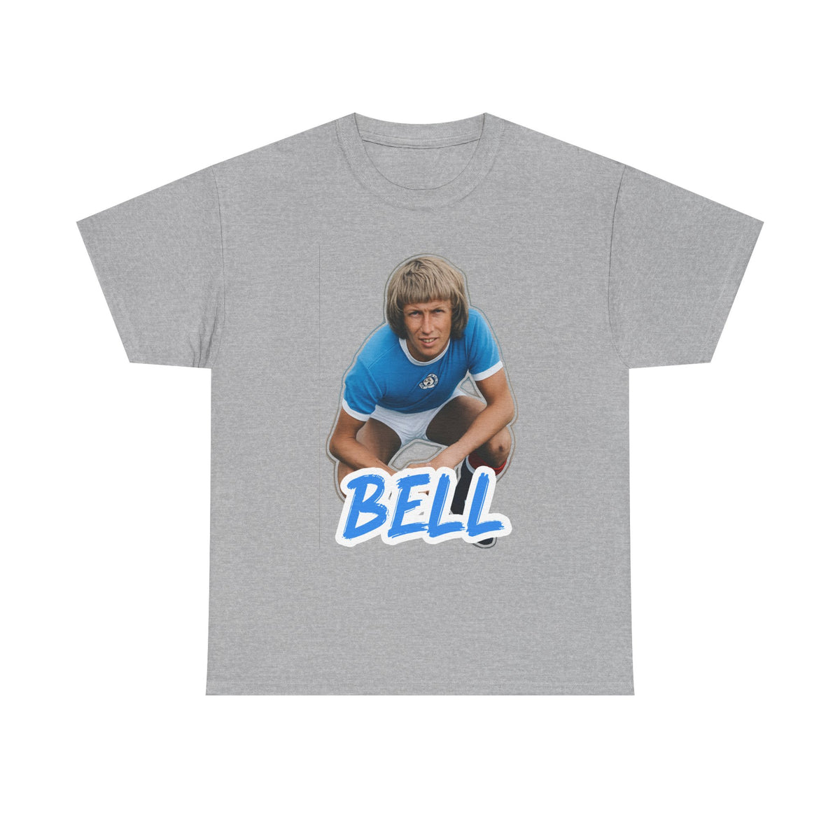 Colin Bell Manchester City Legend Retro Soccer Tee — Vintage Player Graphic T-Shirt