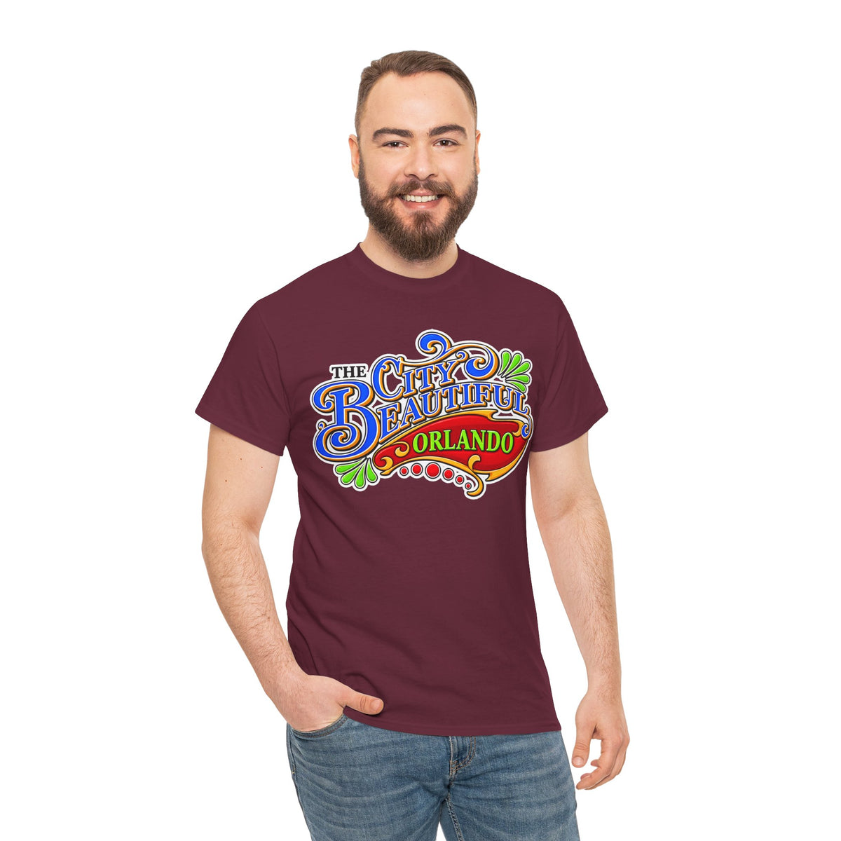 The City Beautiful Orlando Graphic Cotton Tee