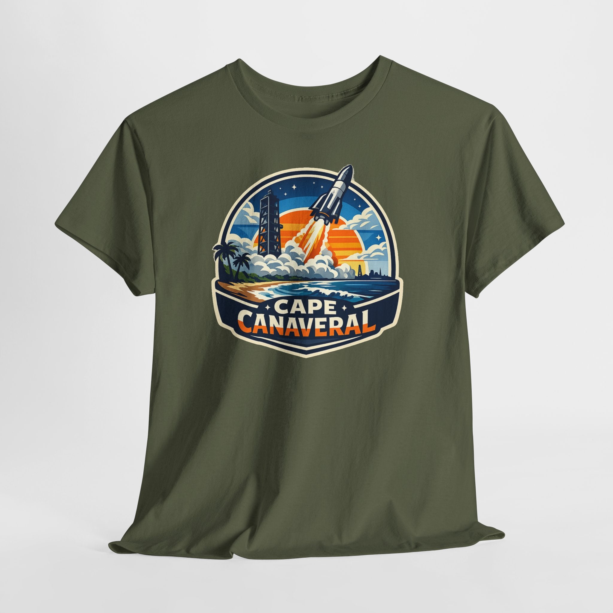 Cape Canaveral Rocket Launch T-Shirt