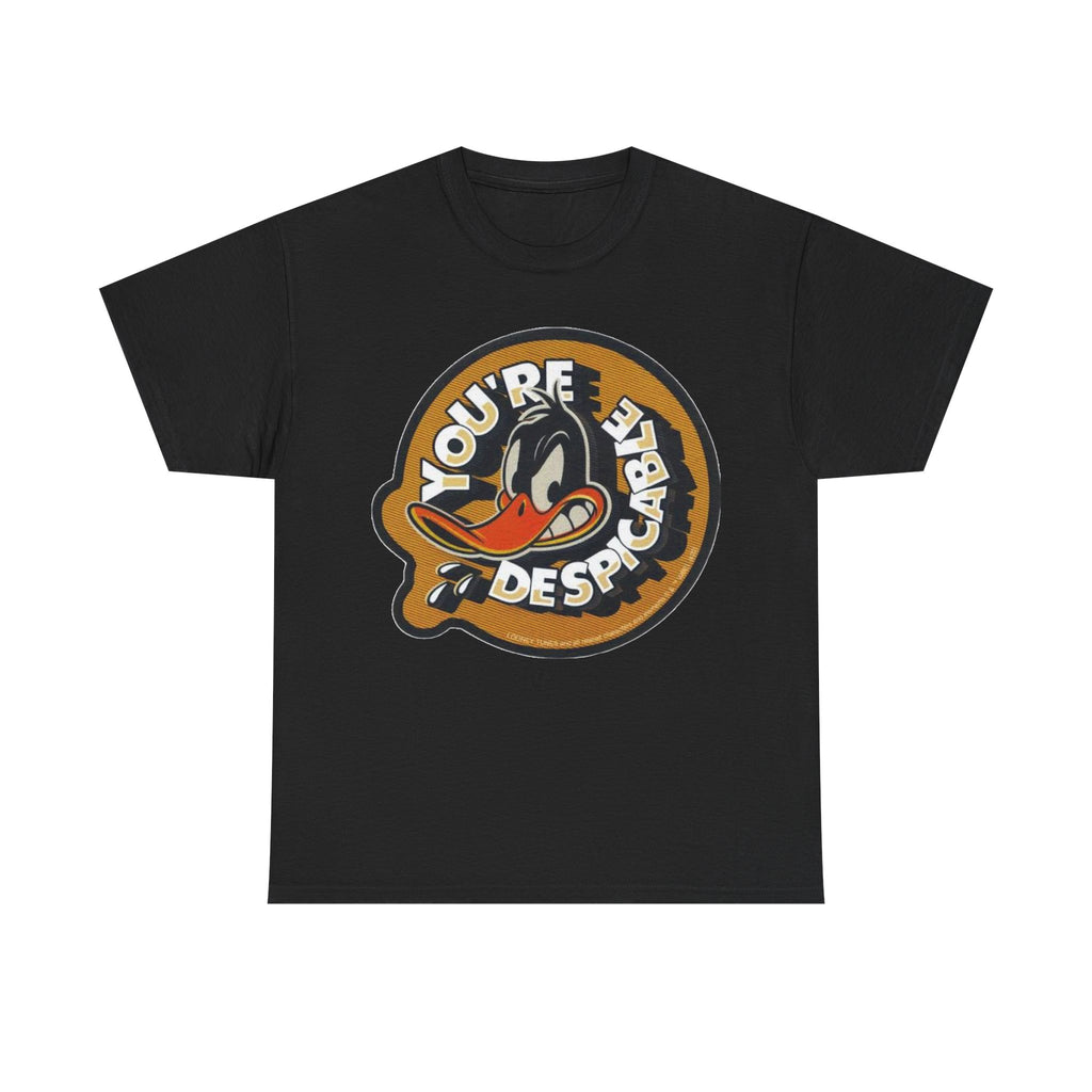 Vintage Daffy Duck Graphic Tee — “You're Despicable” Retro Cartoon Shirt