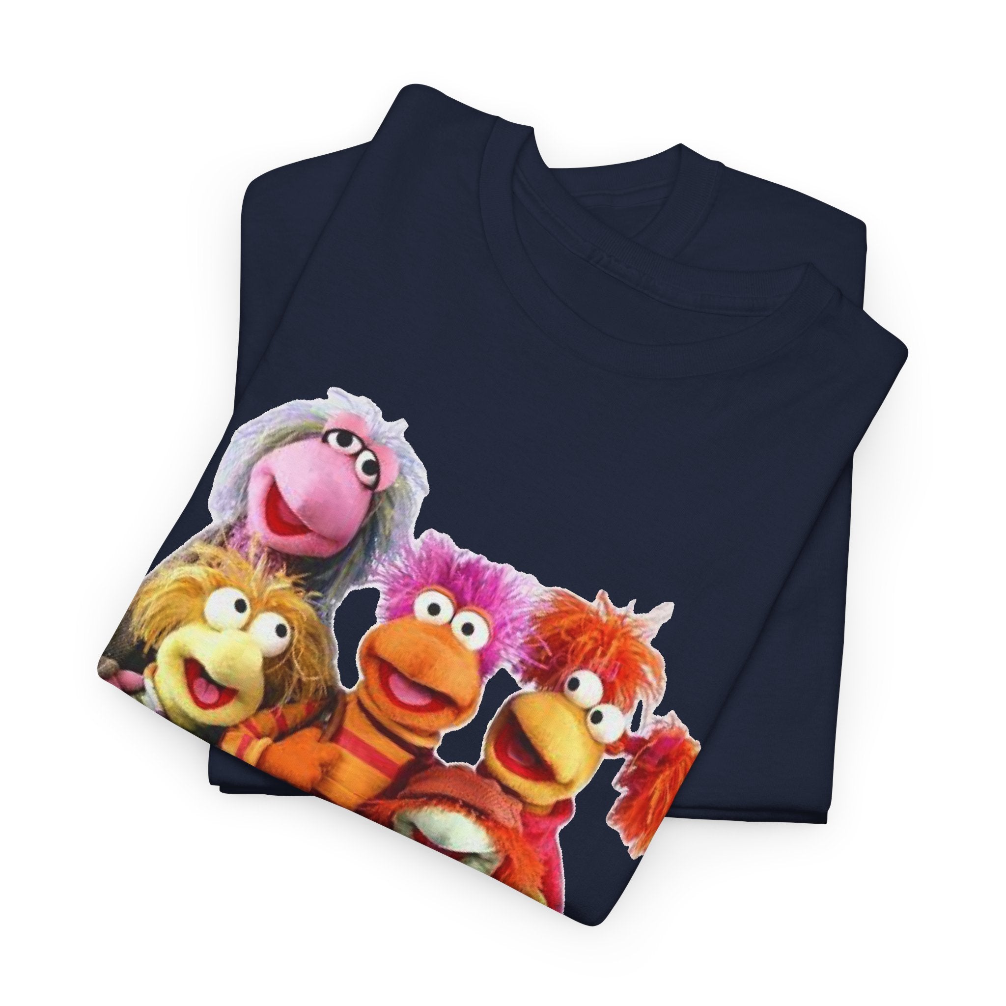 Fraggle Rock Characters T-Shirt — Vintage 80s Kids TV Crew Tee
