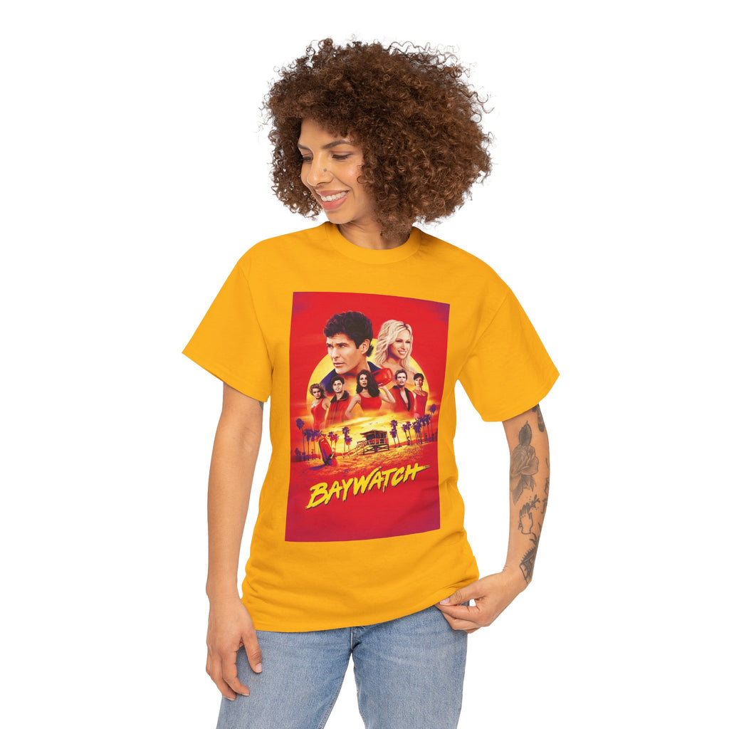 Baywatch Movie Poster Cotton T-Shirt