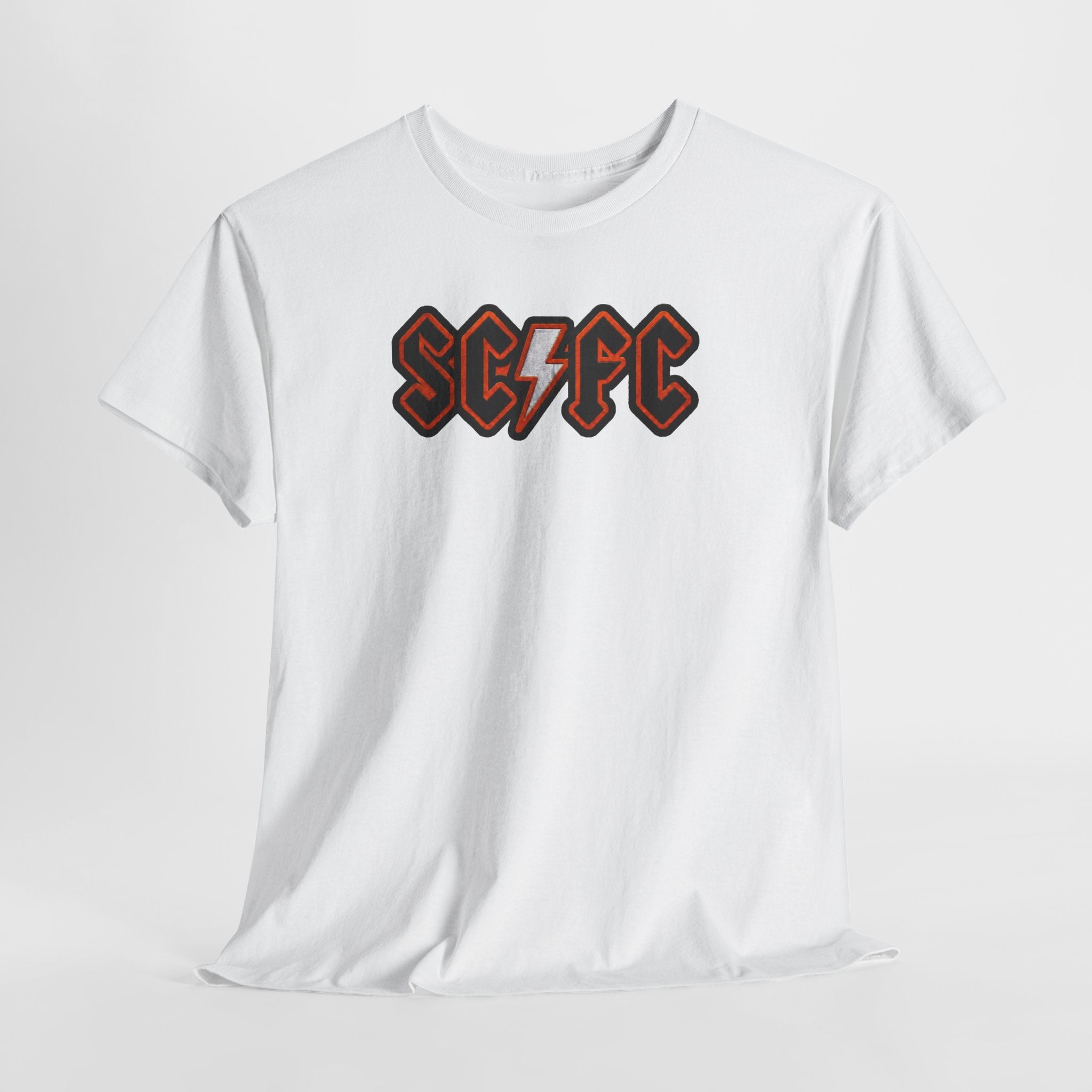 Salford City Inspired Logo T-Shirt — Retro Gothic Band-Style Tee