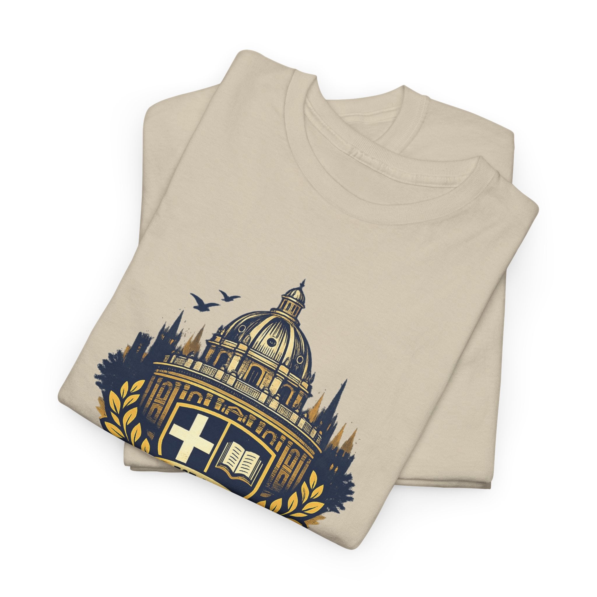 Oxford Crest T-Shirt — Vintage University Graphic Tee