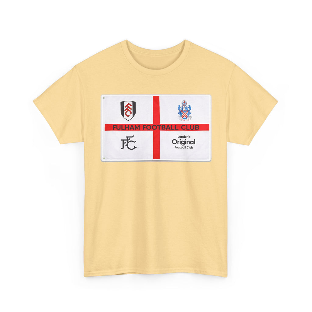 Fulham Football Club Crest Tee — St George’s Cross Football Shirt