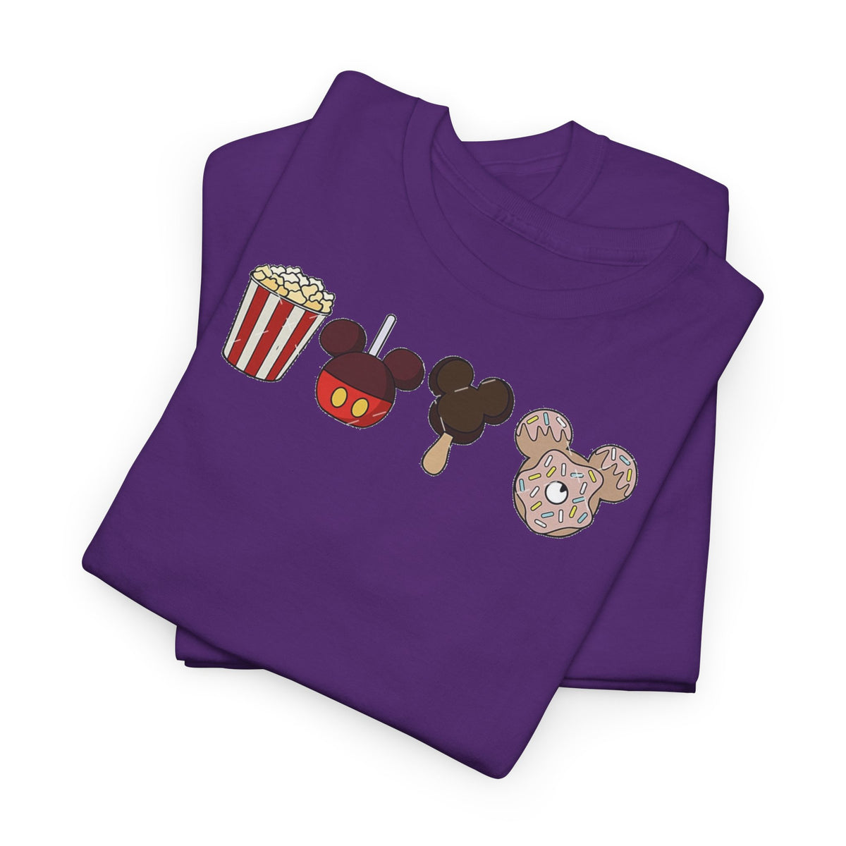 Disney snacks inspired Unisex Heavy Cotton Tee