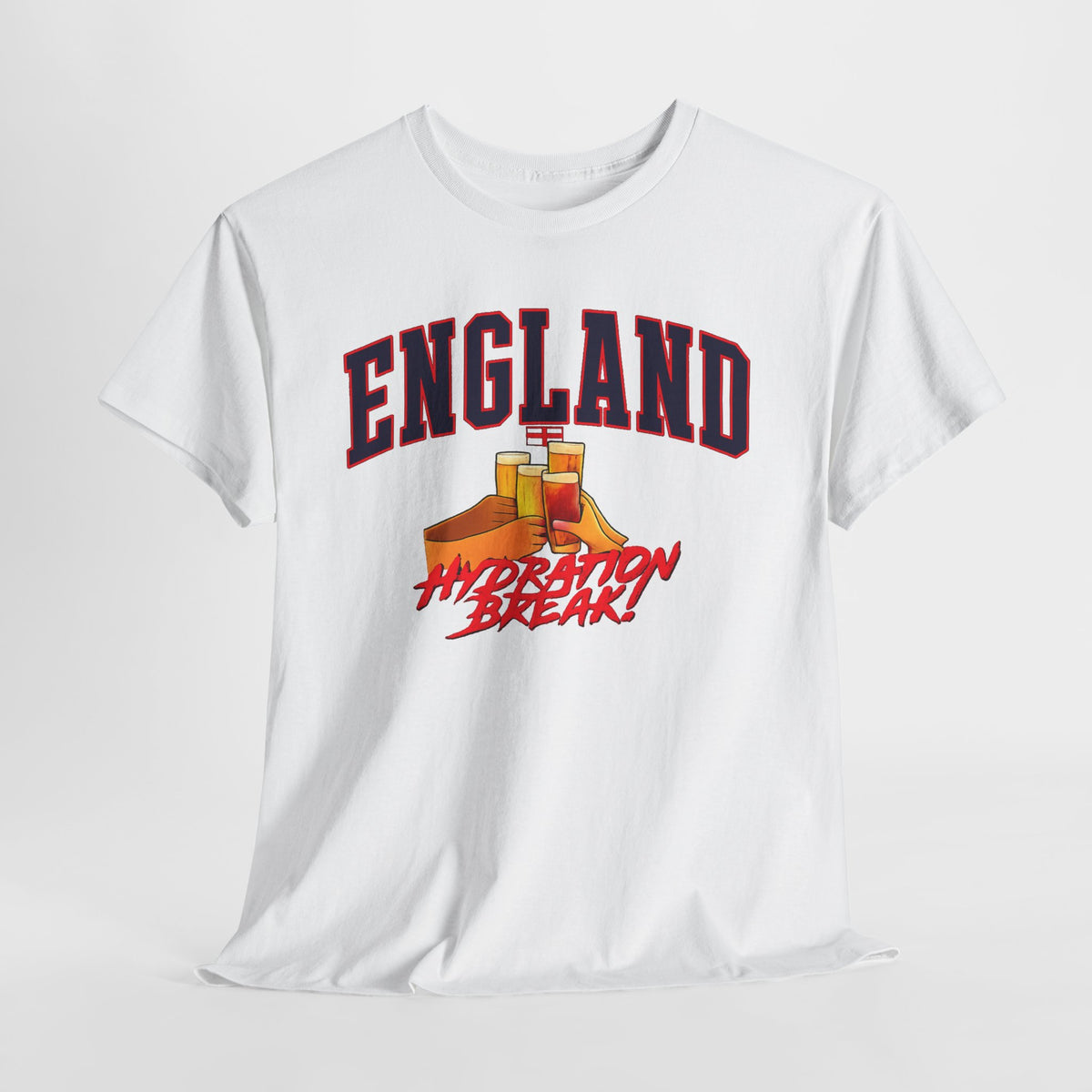 England Hydration Break T‑Shirt — "I'm Having an Hydration Break" Sports Tee