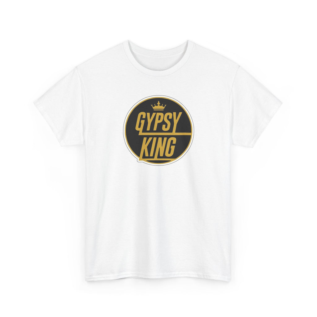 Gypsy King Graphic Tee — Retro Black & Gold Crown Logo T‑Shirt