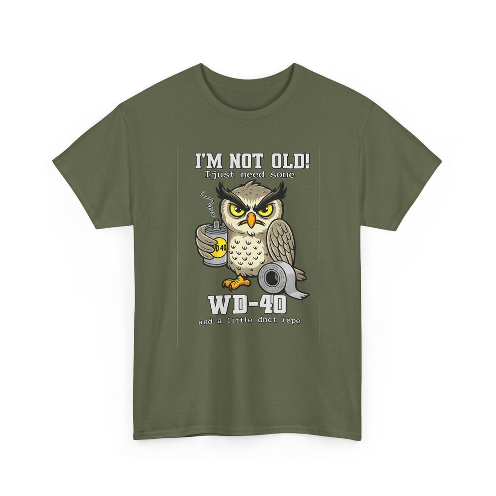 Owl 'I’m Not Old I Just Need More WD-40' T-Shirt