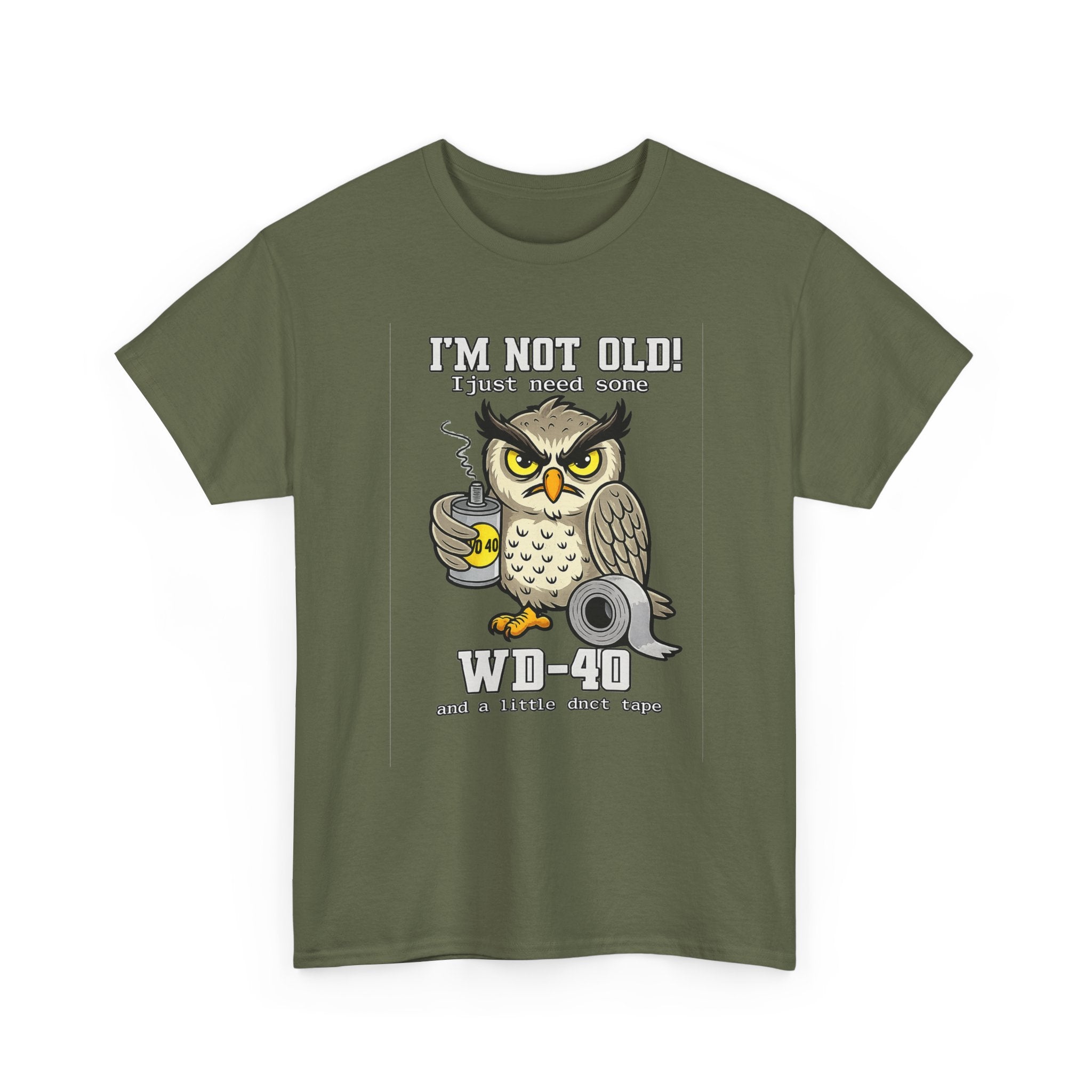 Owl 'I’m Not Old I Just Need More WD-40' T-Shirt