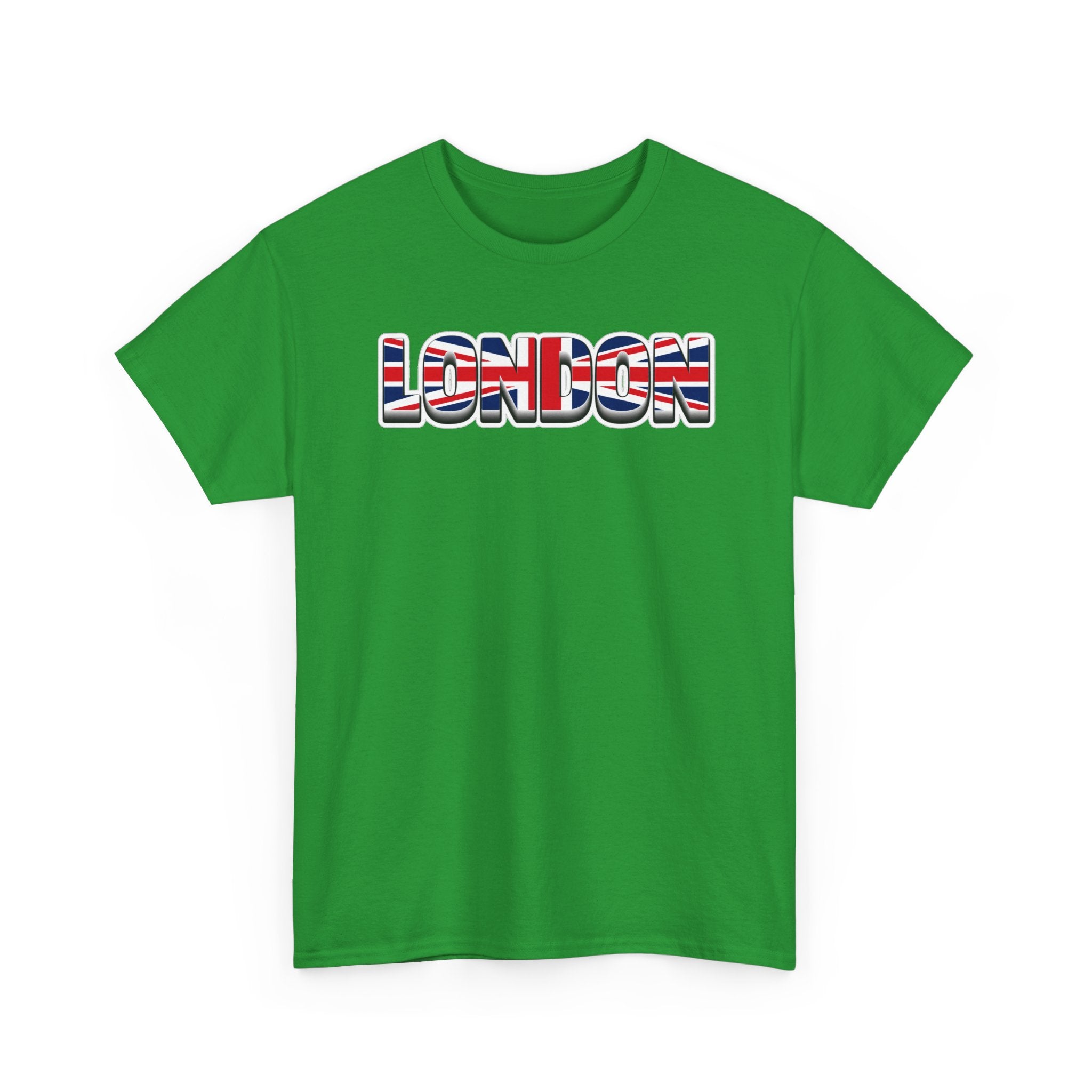London Union Jack Graphic Tee — Bold UK Travel T-Shirt