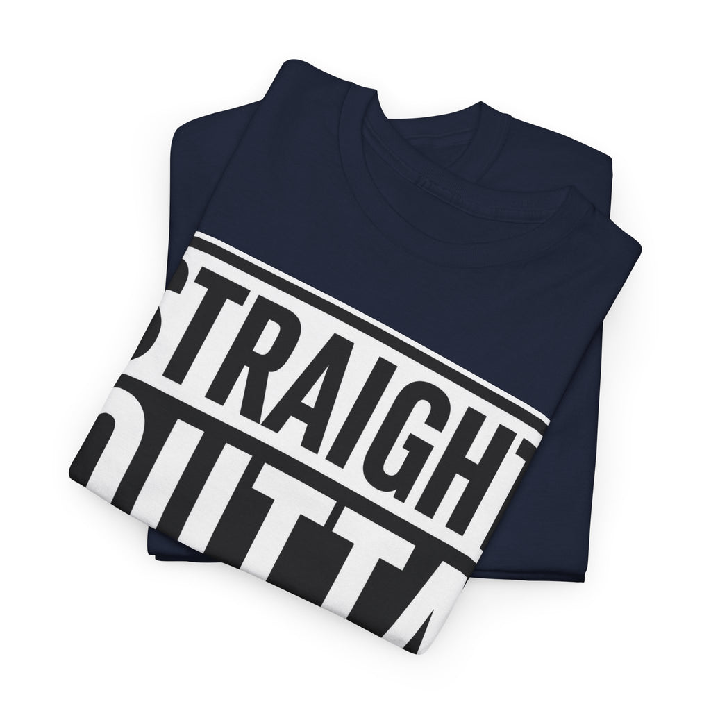 Straight Outta Time T-Shirt — Funny Retro Text Tee
