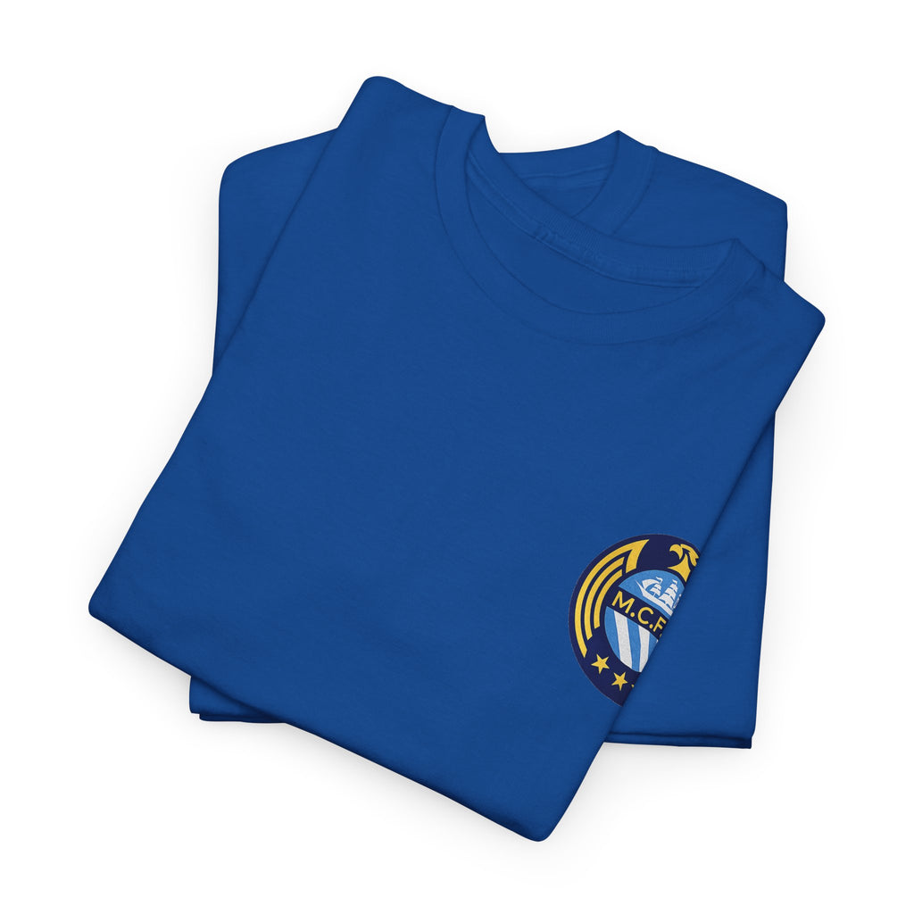 MCFC Unofficial Crest / Badge Tee — Nautical Compass Emblem Shirt