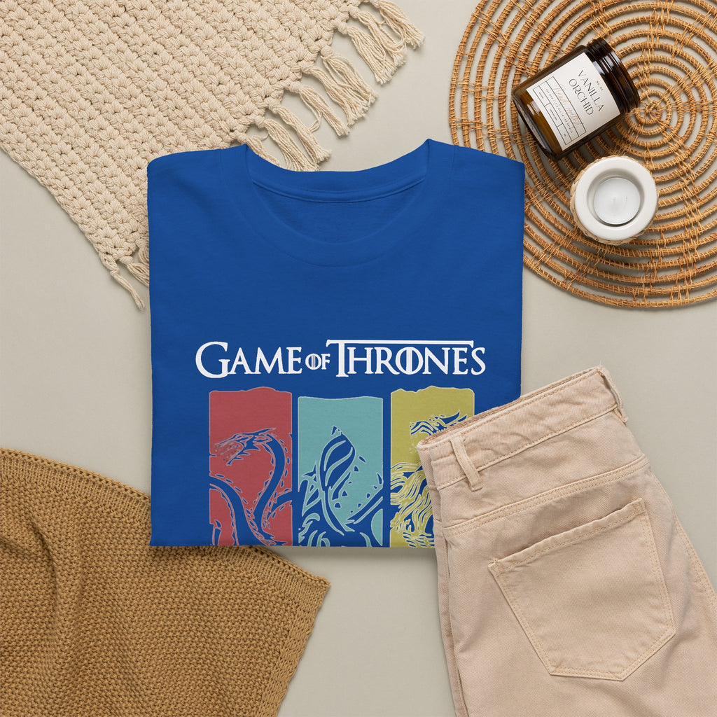 Game of Thrones House Sigils T-Shirt — Stark Lannister Tully Banner Tee