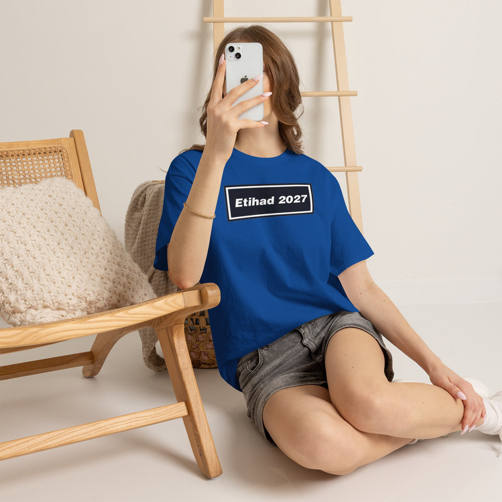 Etihad 2027 #Oasis Inspired Cotton T-Shirt