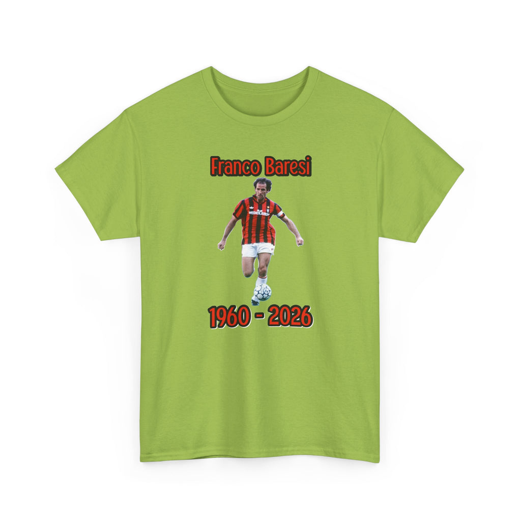 Franco Baresi 1960–2023 Memorial Soccer Tribute Tee