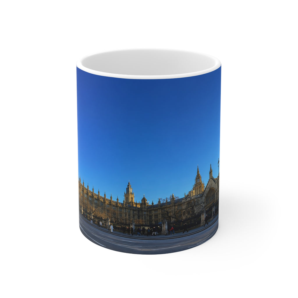 Big Ben London Skyline Ceramic Mug — 11oz & 15oz Souvenir Coffee Cup
