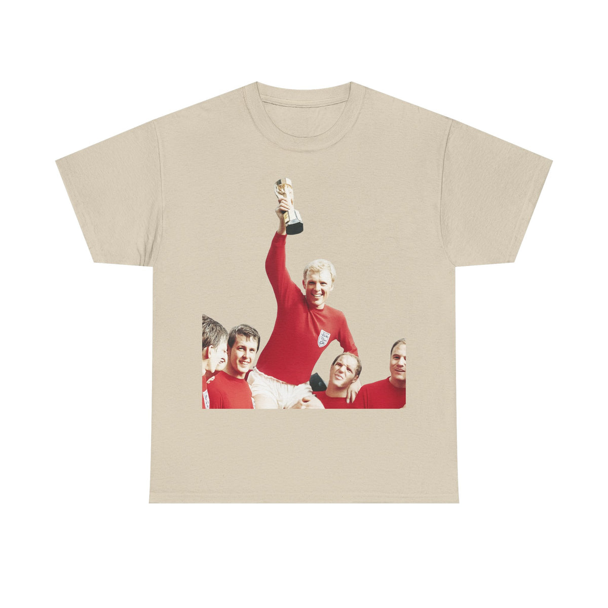 England 1966 World Cup Winners Tee — Retro Team Celebration T-Shirt