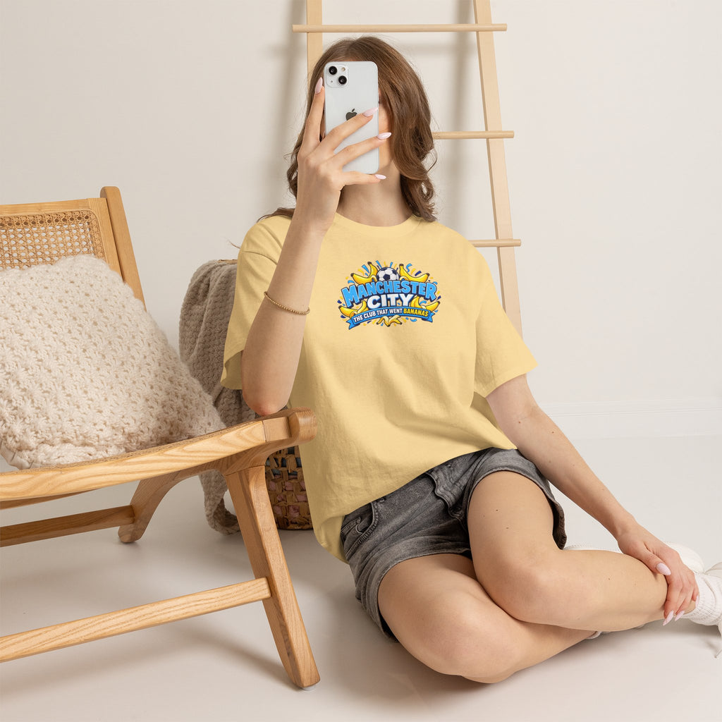 Manchester City "The Club That Went Bananas" Cotton T-Shirt