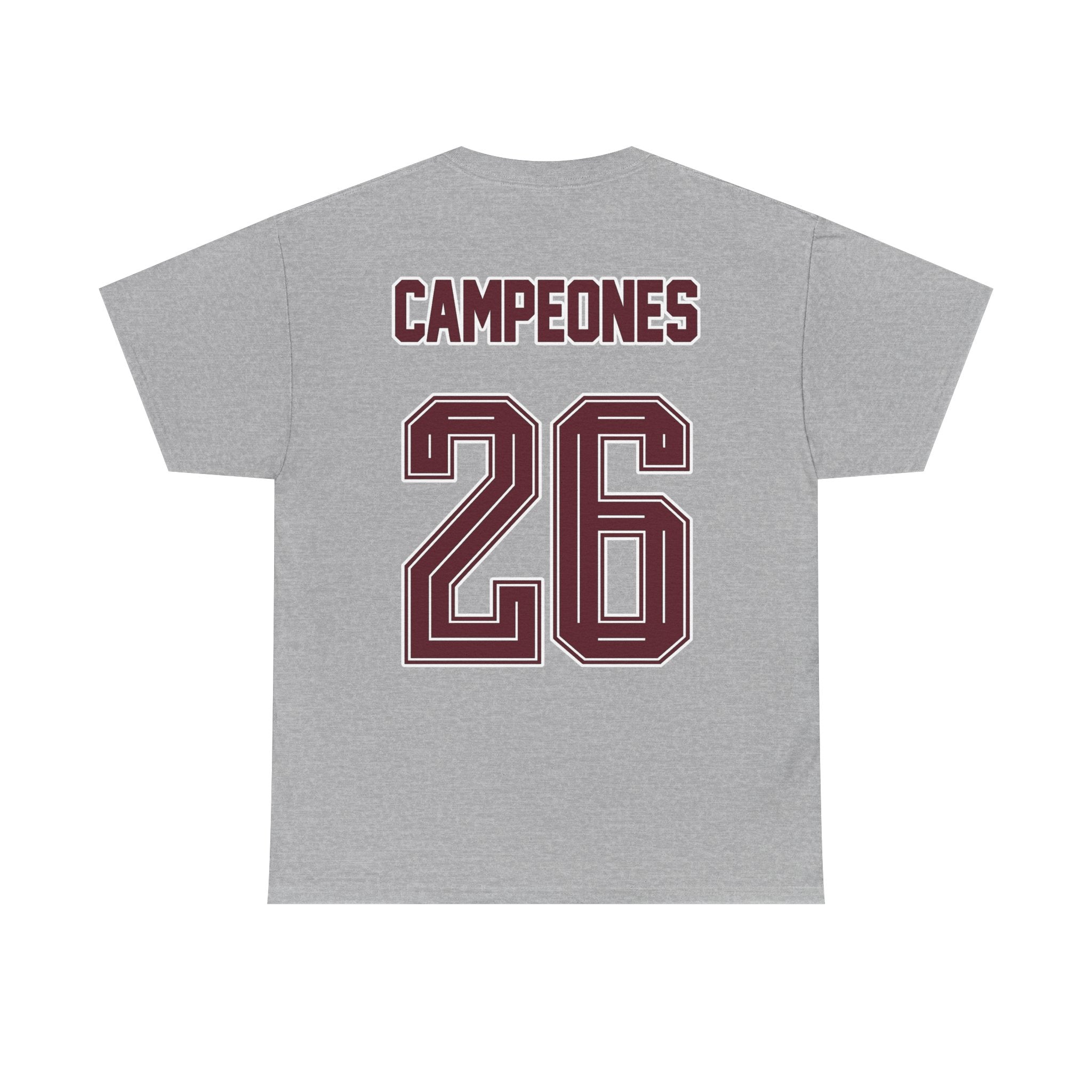 Spain World Champions 'Campeones 26' Cotton T‑Shirt