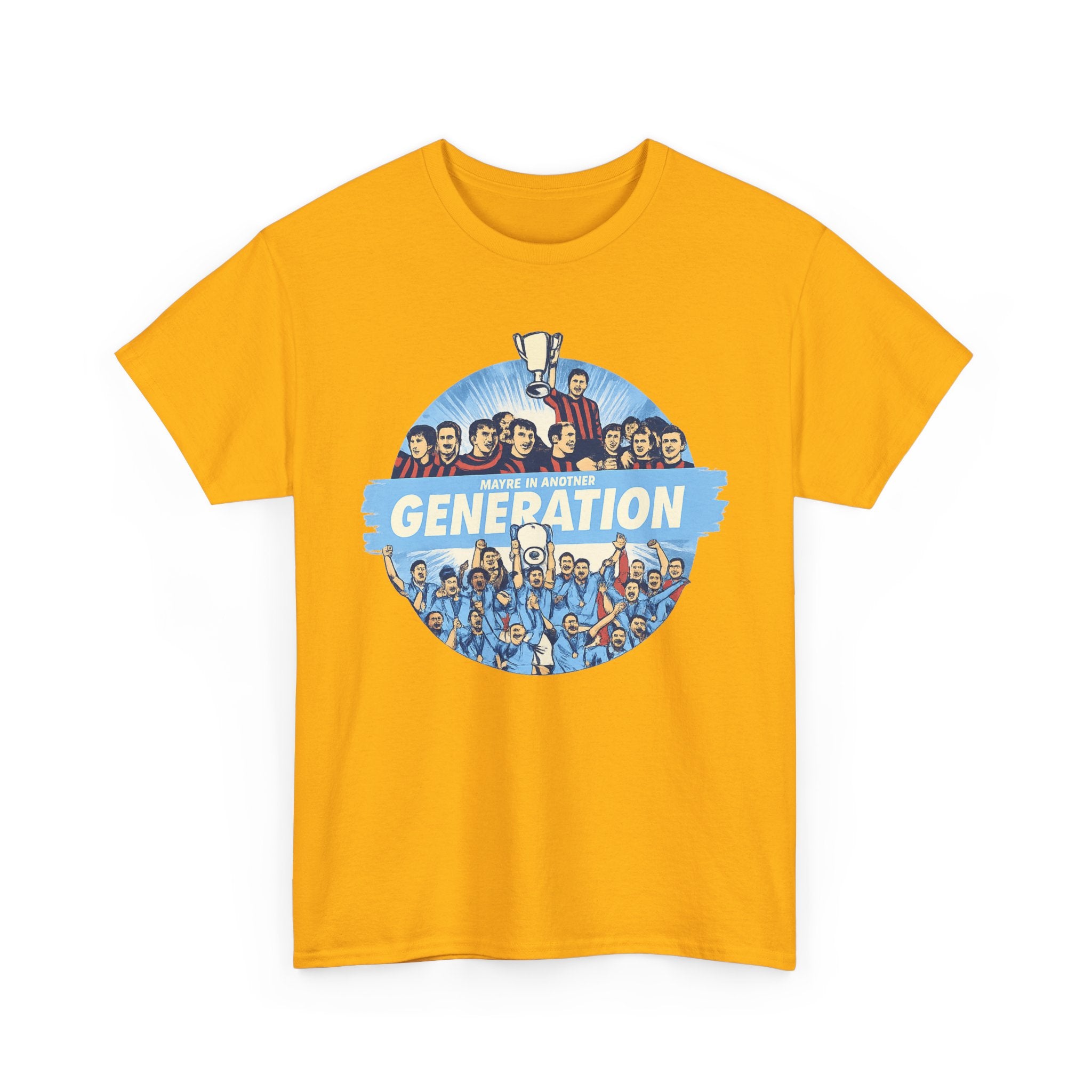 Manchester City Maybe in Another Generation Champions T‑Shirt — Retro Team Fan Tee