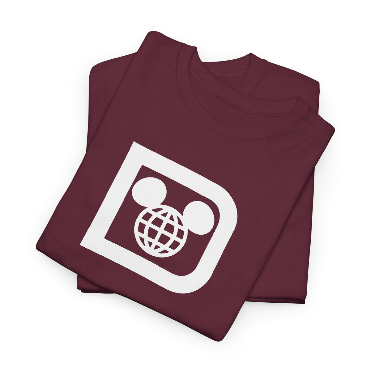 Retro Disney "D" Inspired Unisex Heavy Cotton Tee