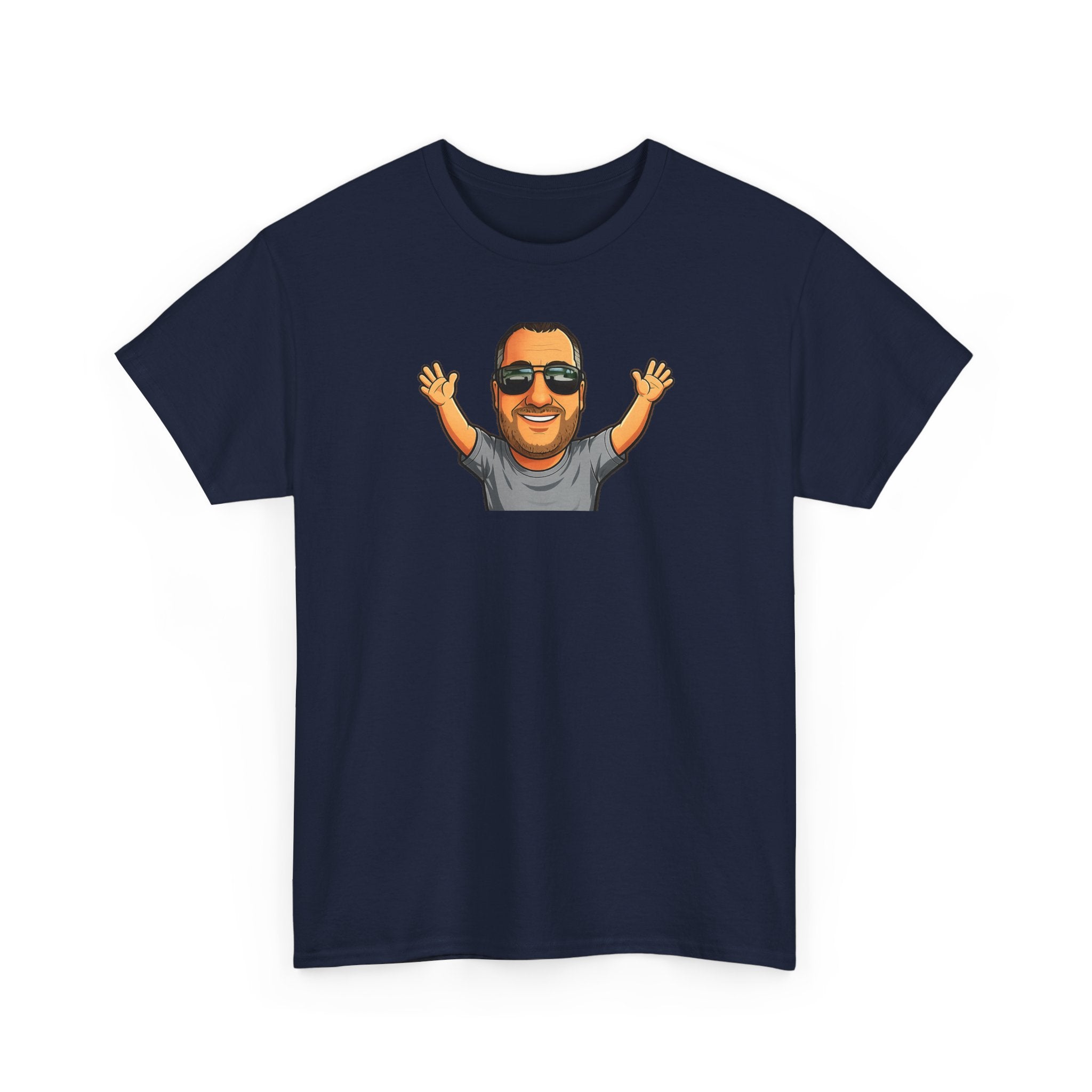 Graphic Tee — "I'll Be Back" Funny Portrait T‑Shirt