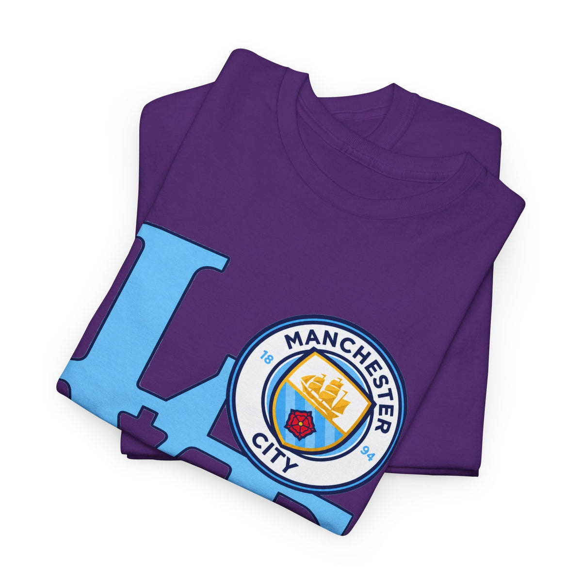 Manchester City LOVE Cotton T-Shirt
