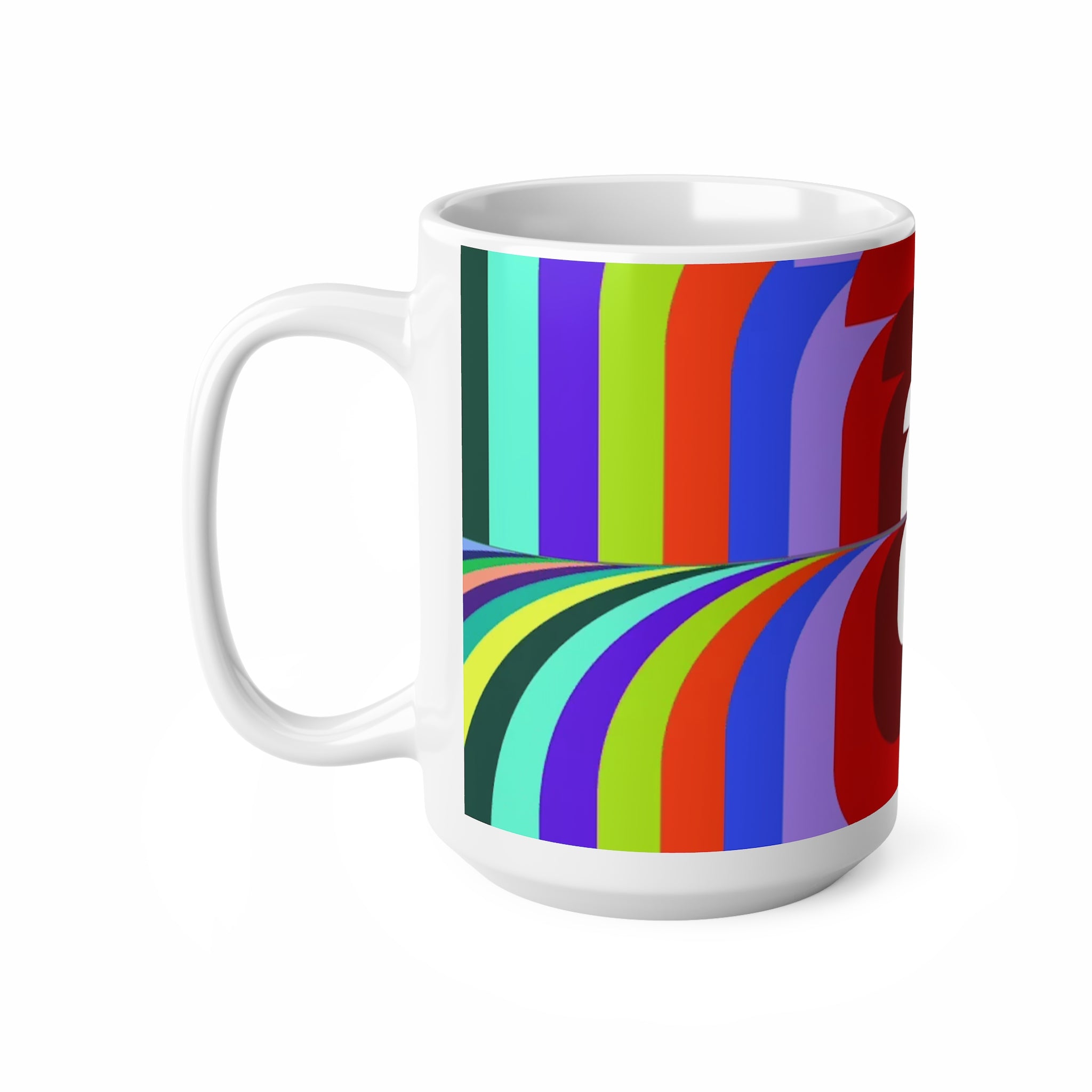 FIFA World Cup 2026 Trophy / Colorful Retro Logo Ceramic Mug — (11oz, 15oz)