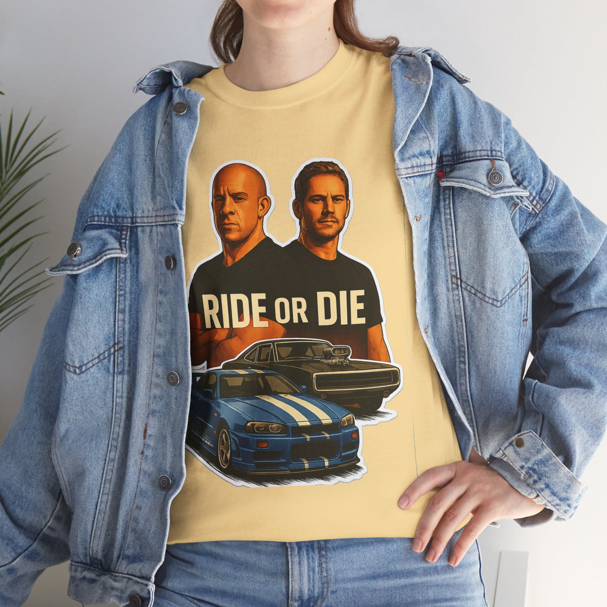Ride or Die Street Racing Graphic Cotton Tee