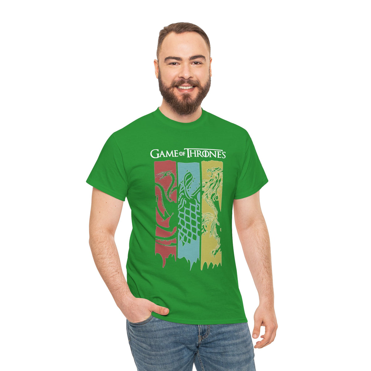 Game of Thrones House Sigils T-Shirt — Stark Lannister Tully Banner Tee