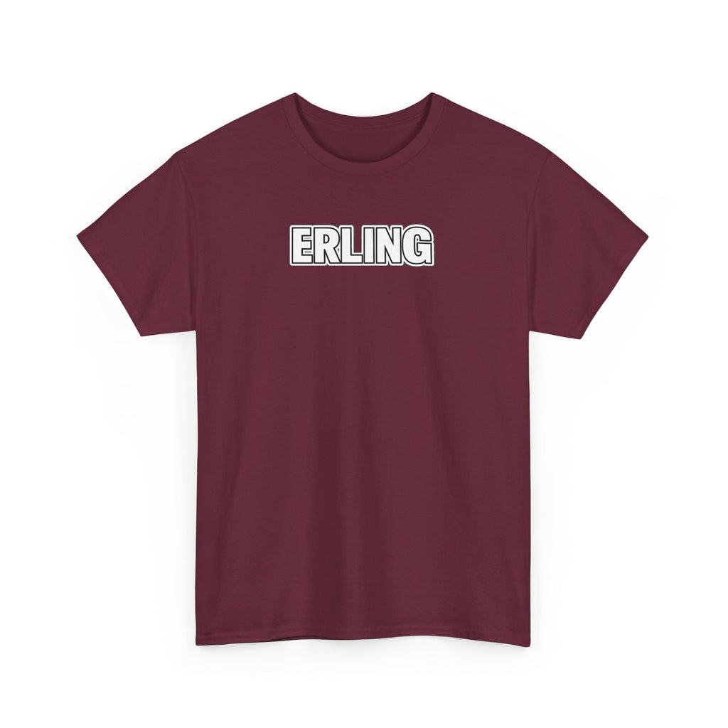 Erling Haaland Name Tee — Personalized Minimalist T-Shirt
