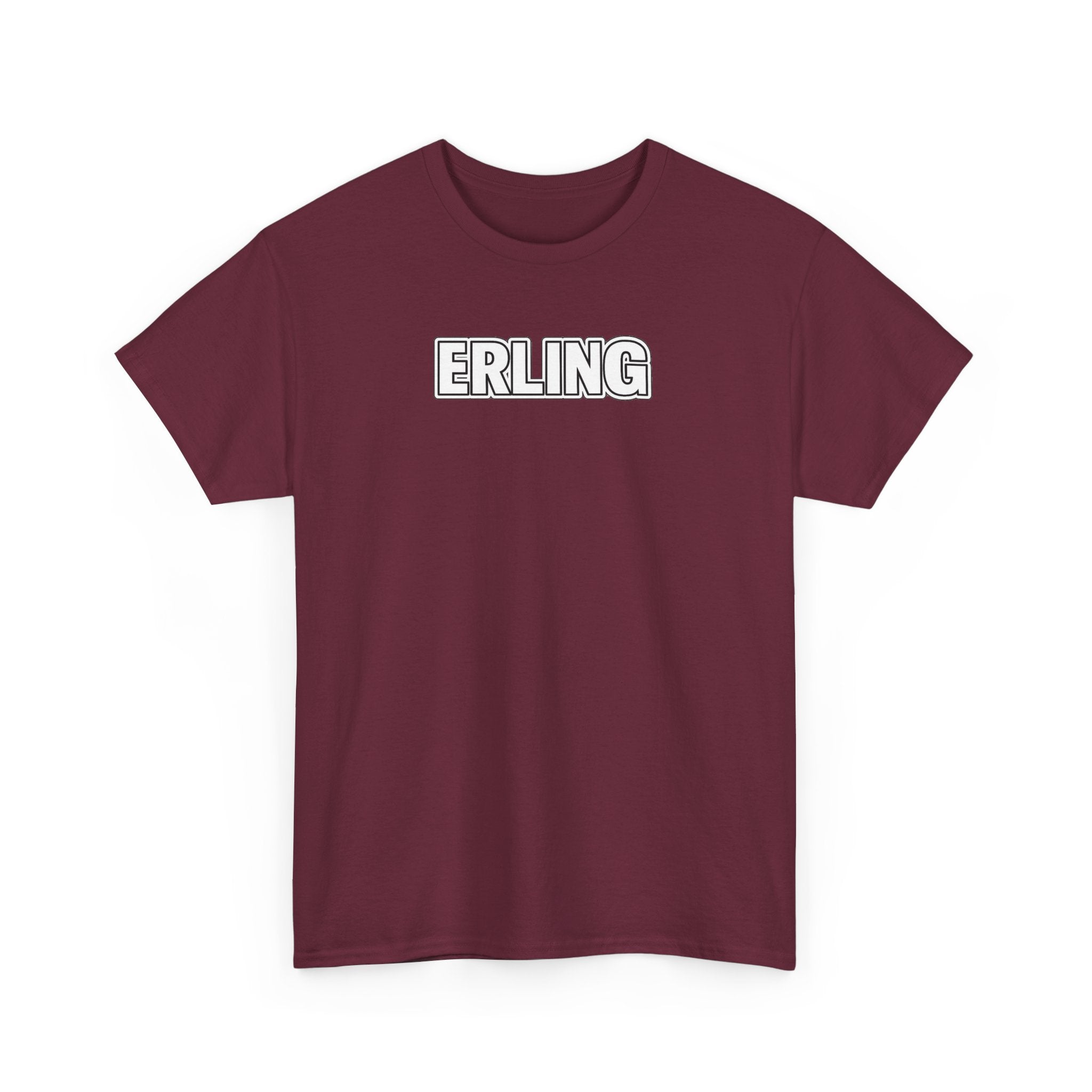 Erling Haaland Name Tee — Personalized Minimalist T-Shirt