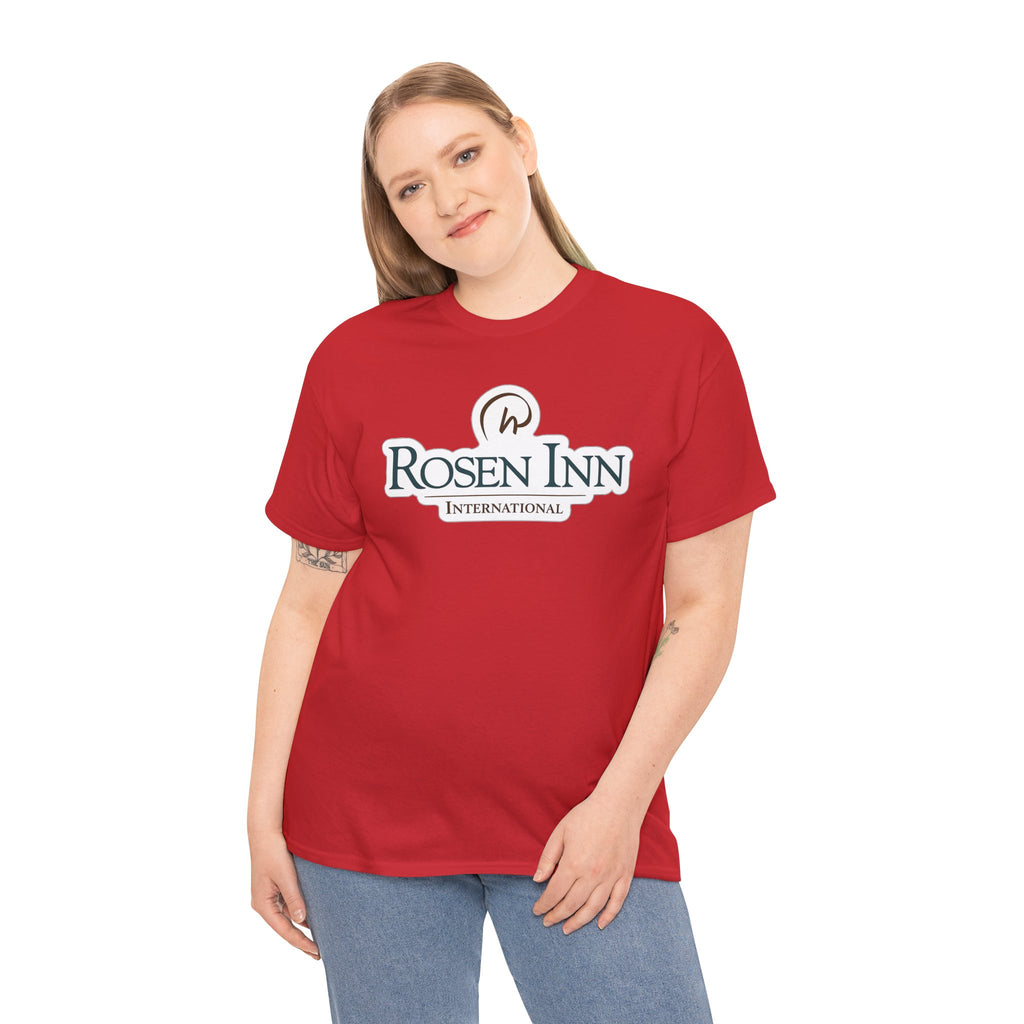 Rosen Inn International Inspired Logo Cotton T-Shirt Tee