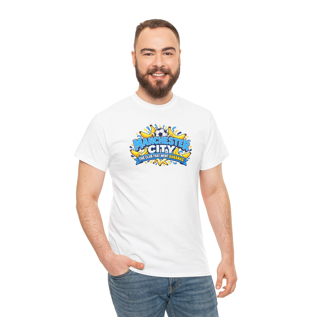 Manchester City "The Club That Went Bananas" Cotton T-Shirt
