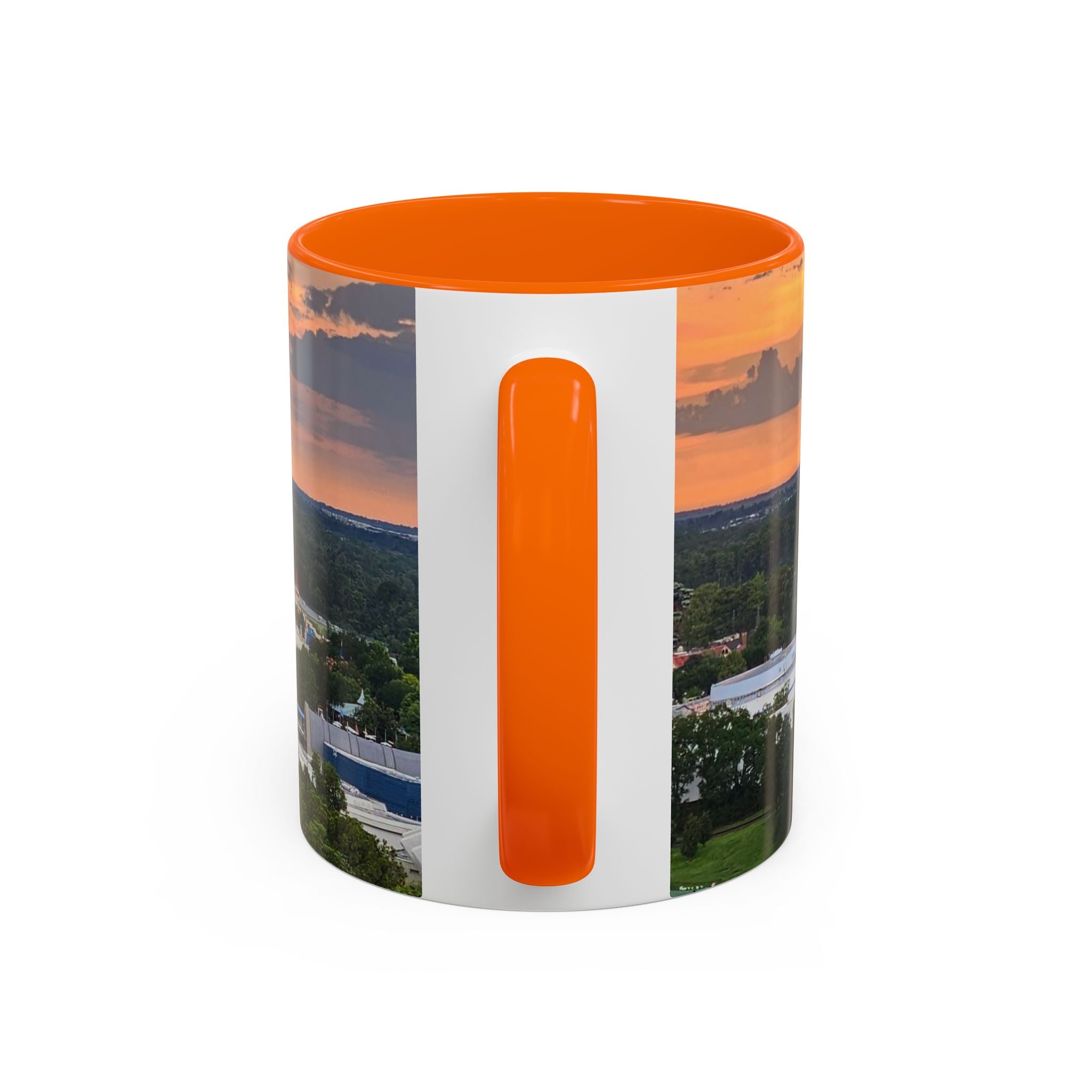 Disney Magic Kingdom Castle Sunset Coffee Mug (Accent, 11/15oz)