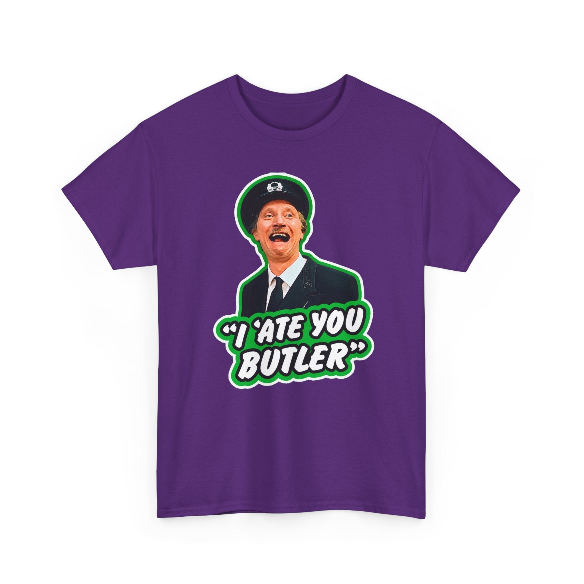 I Ate You Butler T-Shirt — Funny Retro Butler Graphic Tee