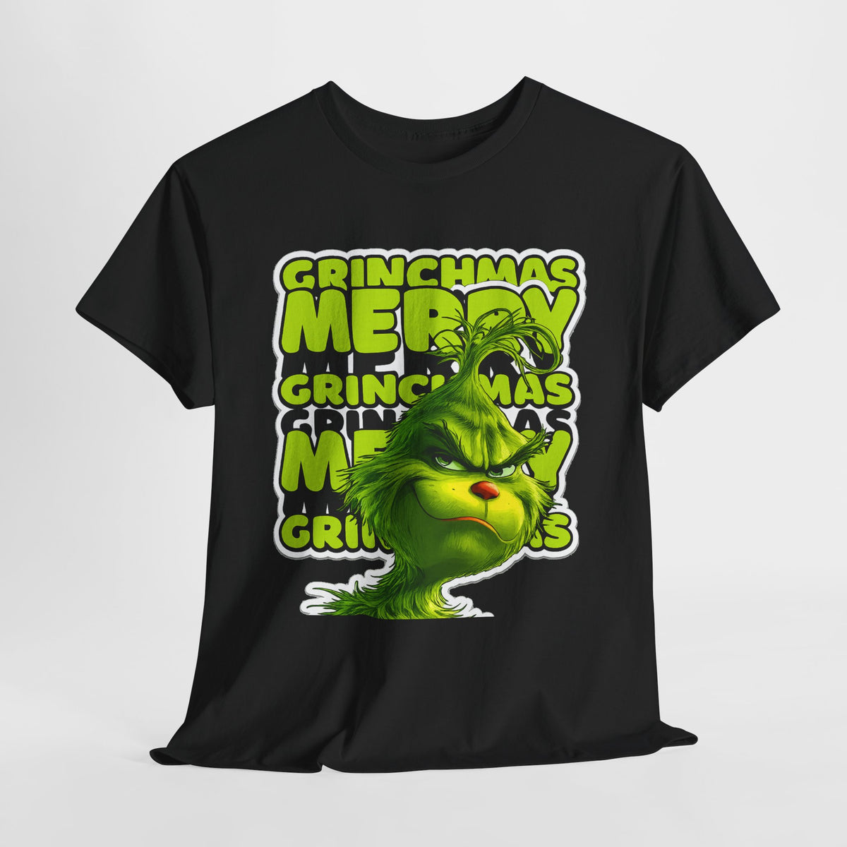 Grinchmas Merry Grinch Christmas Cotton T-Shirt / Tee