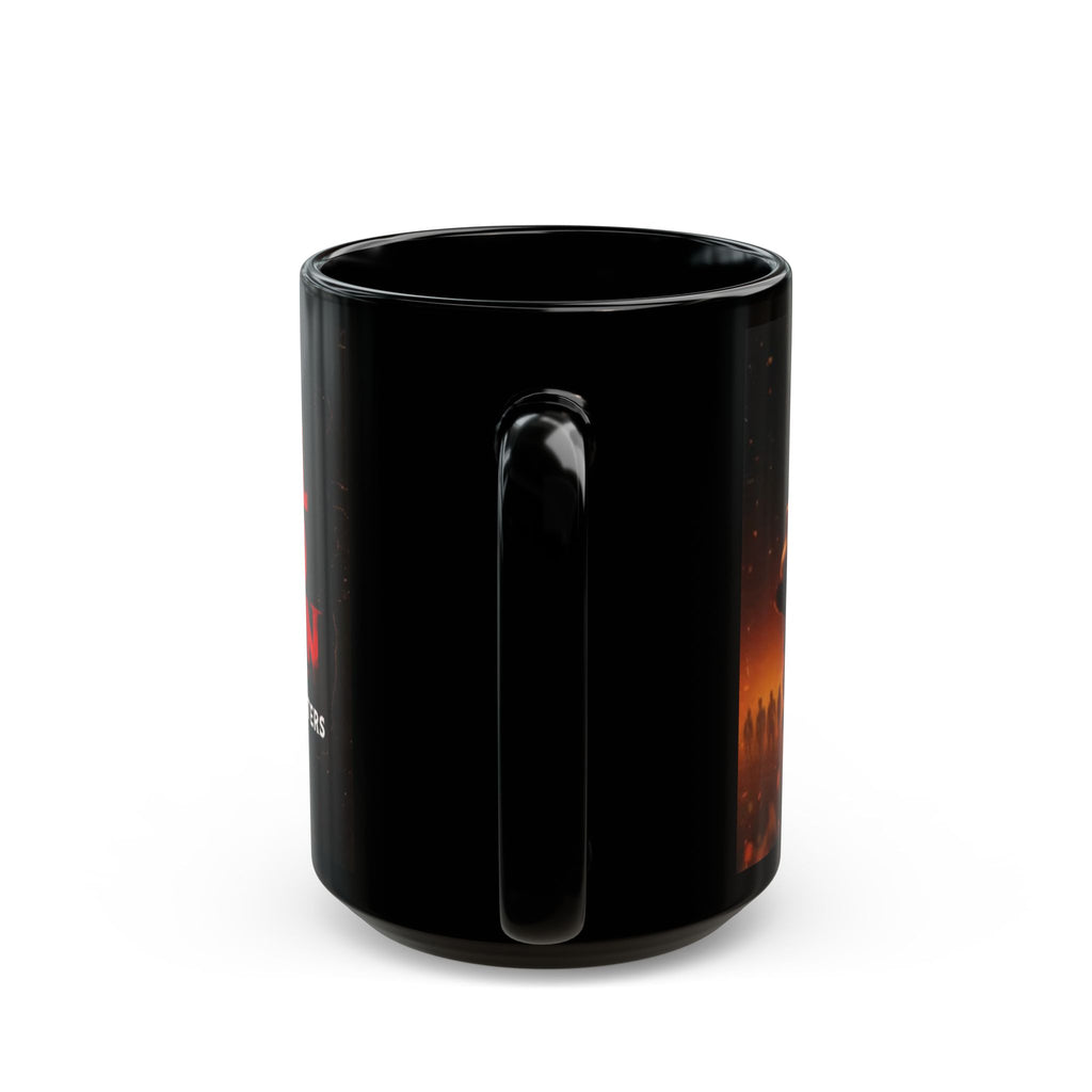 Evil Dead Burn Now In Theaters Black Coffee Mug (11oz, 15oz)