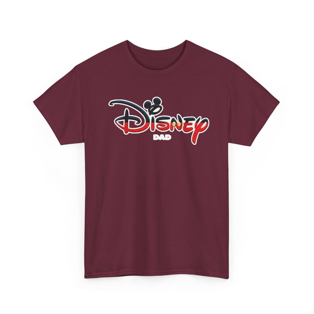 Disney Dad T‑Shirt — Classic Logo Tee for Theme Park Dads