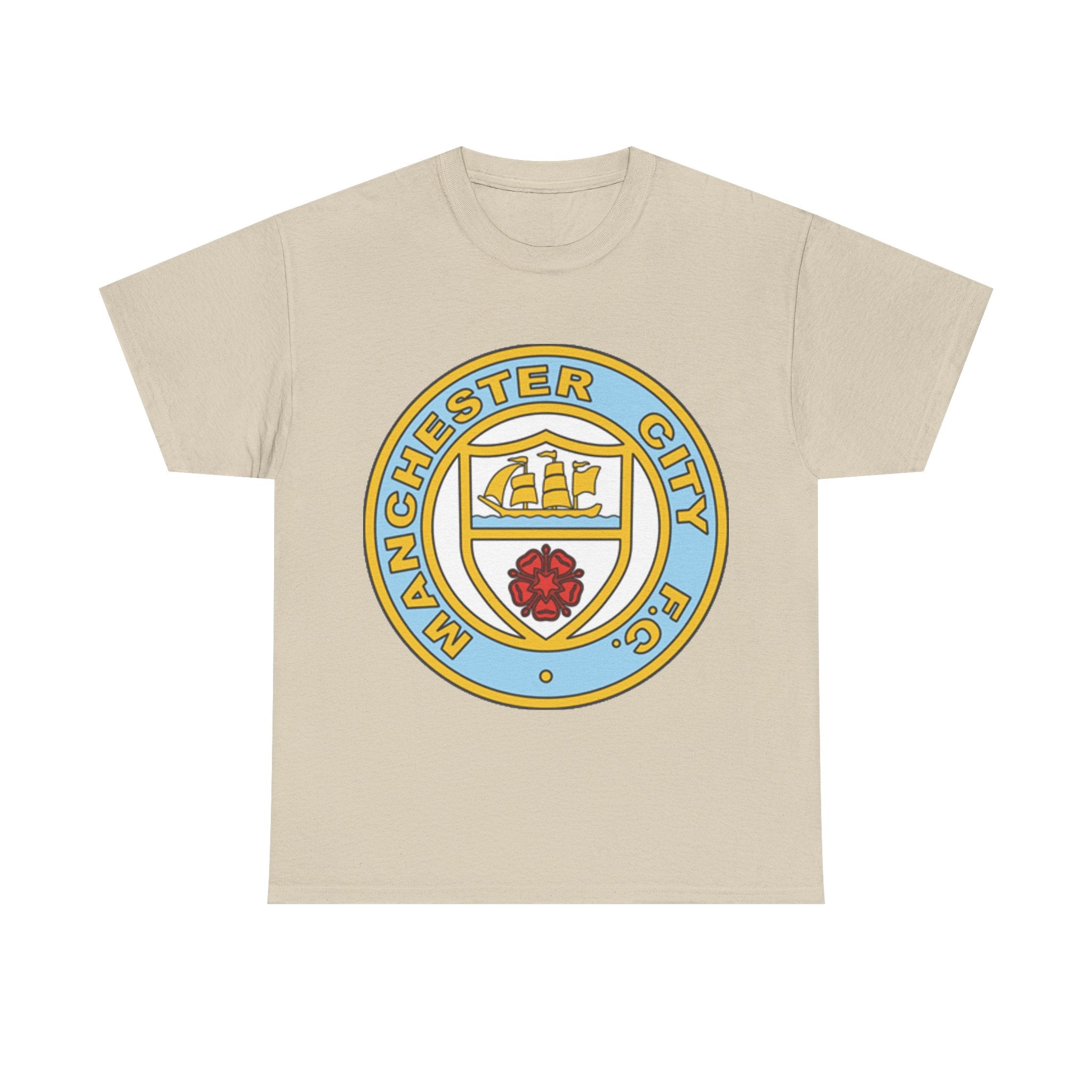 Manchester City FC Retro Crest T-Shirt – Retro Football Fan Tee