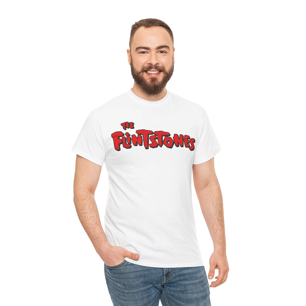 The Flintstones Logo Tee - Retro Cartoon Graphic T-Shirt
