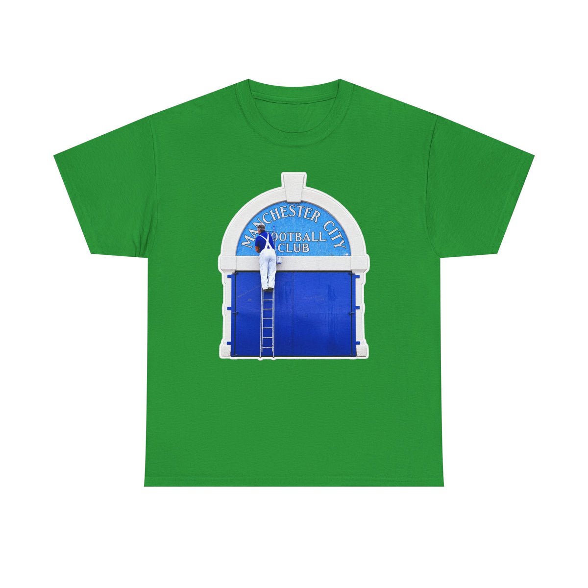 Manchester City Maine Road Inspired Cotton T-Shirt